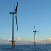 Image of offshore wind turbines